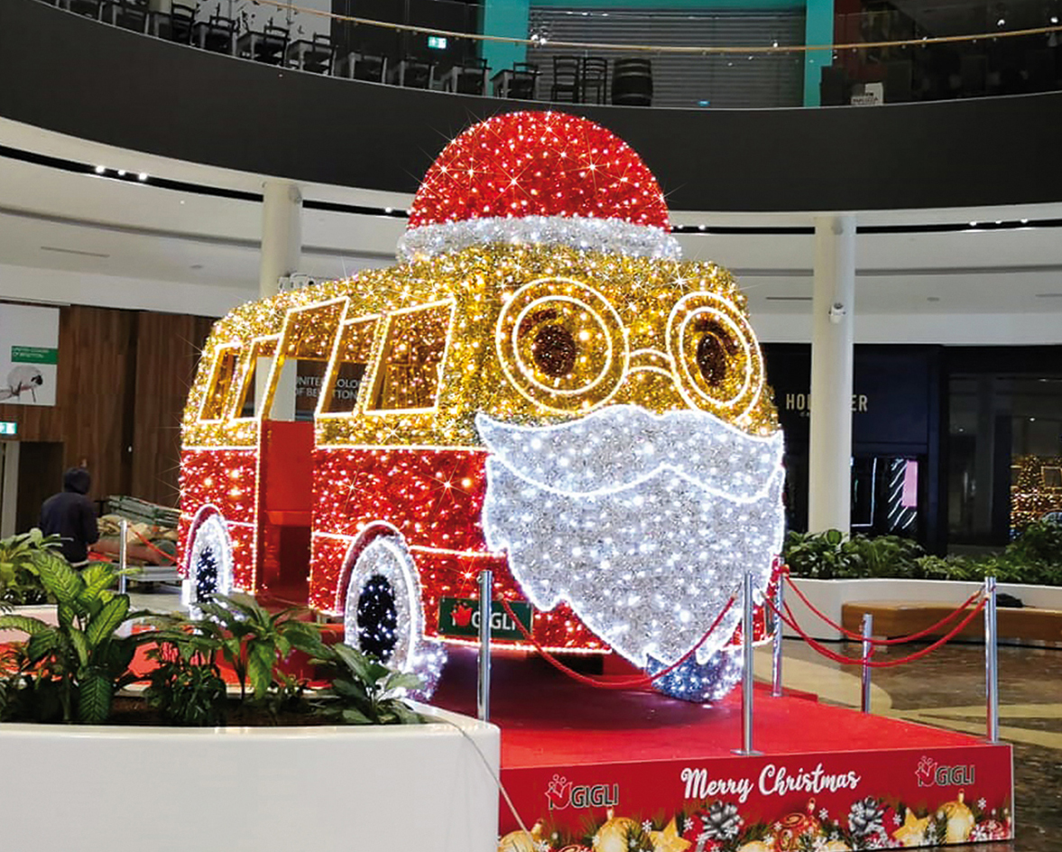 Santa Van Large Display